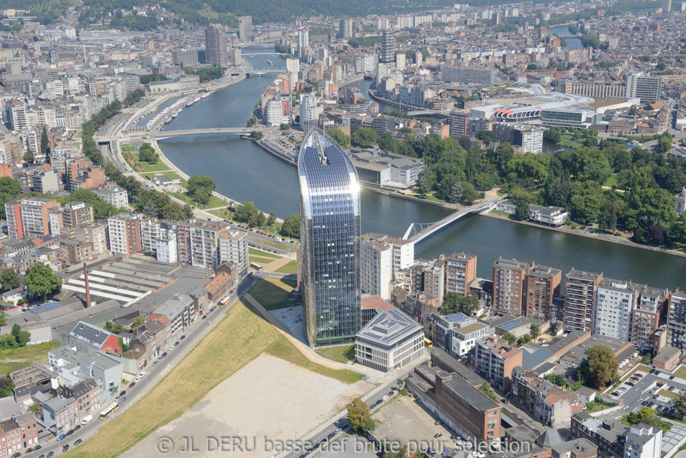 Liège - passerelle sur la Meuse